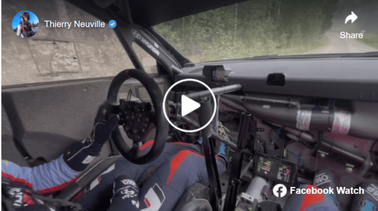 VIDEO: Soome MM-ralliks valmistuv Neuville võttis fännid endaga autosse kaasa!!!