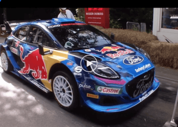 VIDEO: Vaata kuidas Adrien Formaux Goodwood festivalil Ford Pumaga rahvale showd tegi!