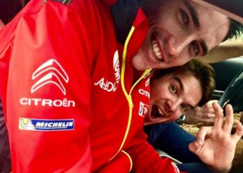 Craig Breen ja Mike Chen Foto: wrc.com