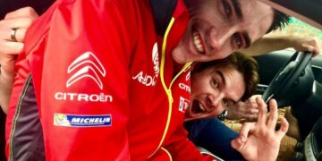 Craig Breen ja Mike Chen Foto: wrc.com