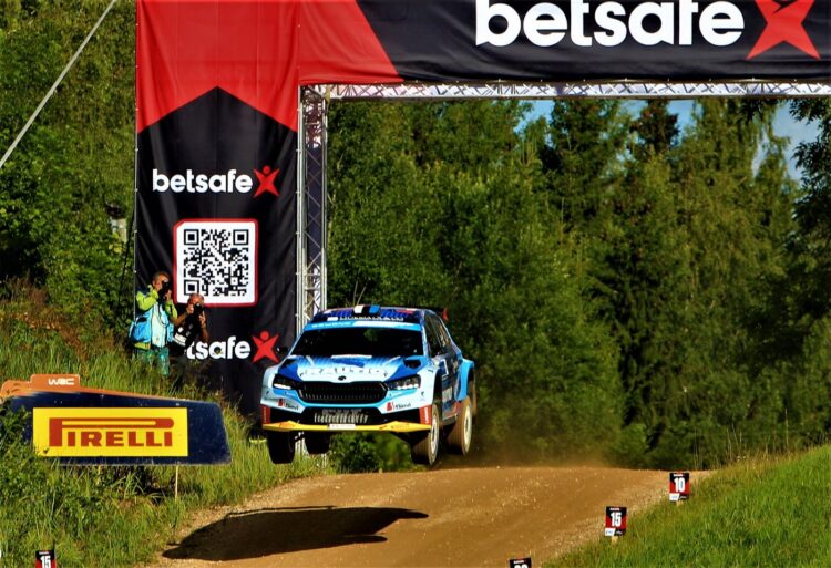 Egon Kaur / Jakko Viilo Rally Estonia 2023 Foto: Igmar Matto
