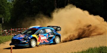 Ott Tänak ja Martin Järveoja Foto: Igmar Matto