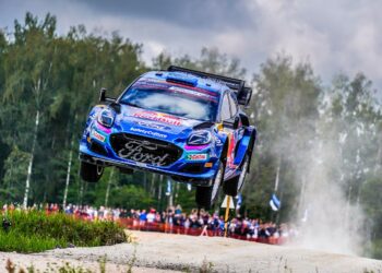 Ott Tänak ja Martin Järveoja Rally Estonia 2023 Foto: M-Sport