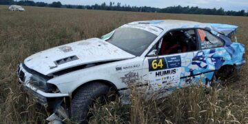 Ott Mesikäpp ja Kaili Klemmer Paide ralli 2023 Foto: Rando Suve