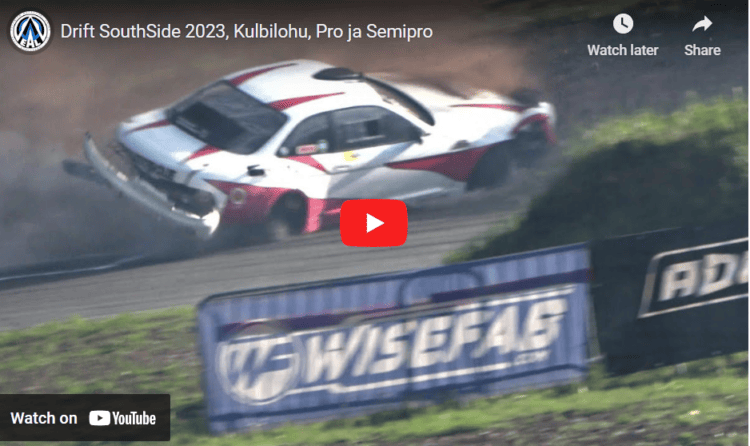 EAL TV: Drift SouthSide 2023, Kulbilohu, eksimused ja sõitjate kommentaarid
