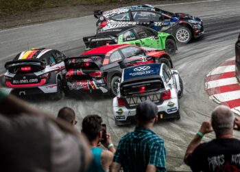 Anton Marklund Saksamaal poolfinaali juhtimas, Foto: @World / Red Bull Content Pool