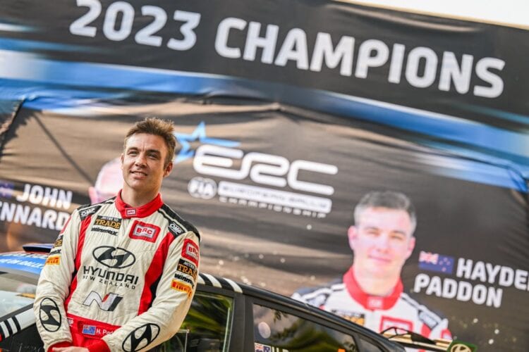 Hayden Paddon Barum Czech Rally Zlín 2023 - Foto: @World / Red Bull Content Pool