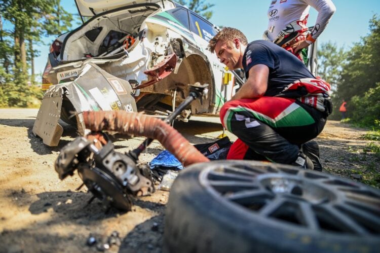 Hayden Paddon Barum Czech Rally Zlín 2023 - Foto: @World / Red Bull Content Pool