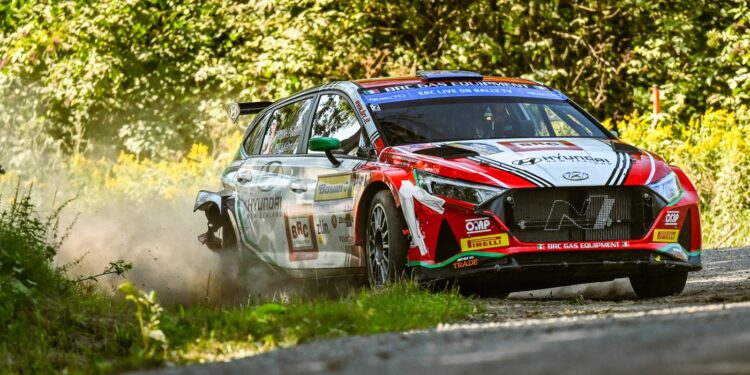 Hayden Paddon Barum Czech Rally Zlín 2023 - Foto: @World / Red Bull Content Pool