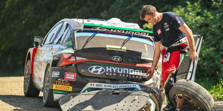 Hayden Paddon Barum Czech Rally Zlín 2023 - Foto: @World / Red Bull Content Pool