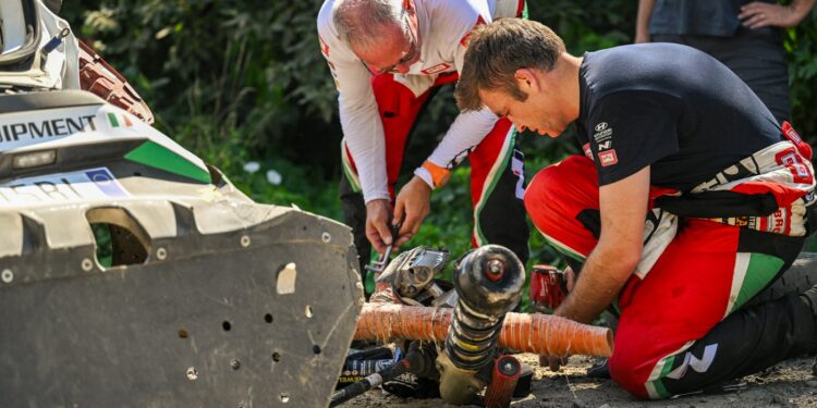 Hayden Paddon Barum Czech Rally Zlín 2023 - Foto: @World / Red Bull Content Pool