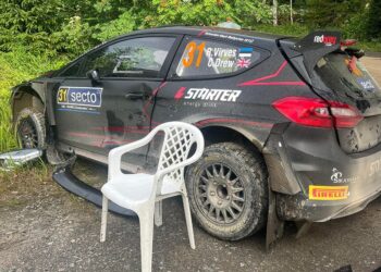 Robert Virvese auto peale väljasõitu Foto: Heili Leesmaa