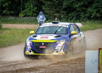 Joosep Ralf Nõgene Lõuna-Eesti rallil Foto: Marleen Maask - Ralli.ee
