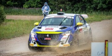 Joosep Ralf Nõgene Lõuna-Eesti rallil Foto: Marleen Maask - Ralli.ee