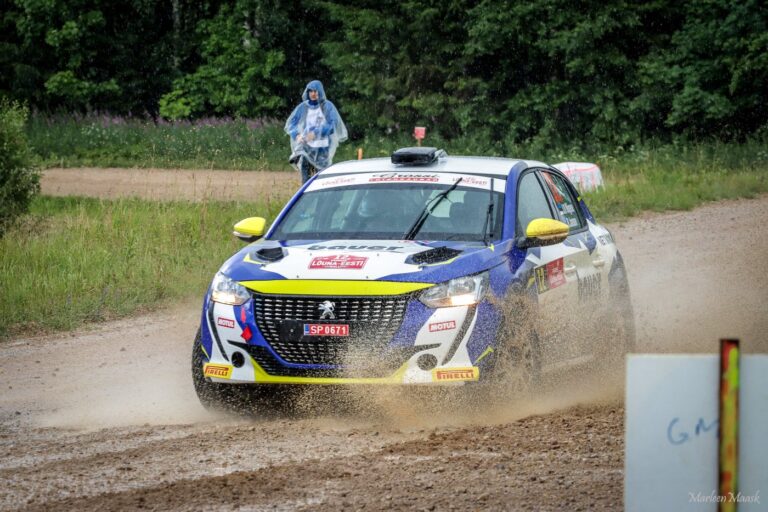Joosep Ralf Nõgene Lõuna-Eesti rallil Foto: Marleen Maask - Ralli.ee