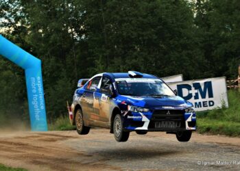 Läti rallil head kiirust näidanud Timmu Kõrge pidi napilt tunnistama lõunanaabri paremust!