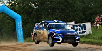 Läti rallil head kiirust näidanud Timmu Kõrge pidi napilt tunnistama lõunanaabri paremust!