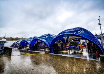 M-Sport meeskond Kreeka rallil Foto: M-Sport