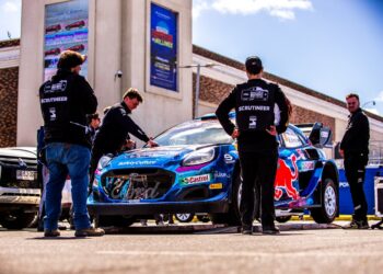 Ott Tänaku Ford Puma Tšiili rallil Foto: M-Sport