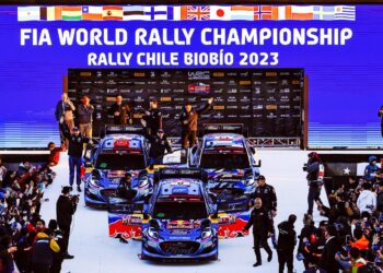 M-Spordi meeskond avatseremoonial Foto: M-Sport