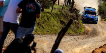 Ott Tänak ja Martin Järveoja Tšiili MM-rallil Foto: M-Sport