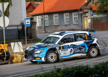 BSRC neljanda etapi võitjad Koik - Tamm Foto: Pille Russi