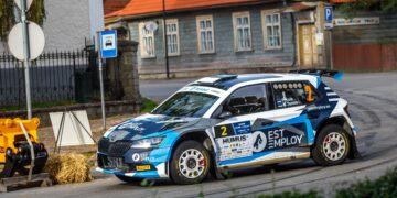 BSRC neljanda etapi võitjad Koik - Tamm Foto: Pille Russi