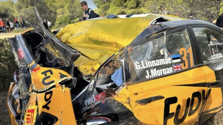 Esimene video Georg Linnamäe õnnetusest Kreeka rallil!