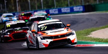 #27 Ruben Volt (EST) - ALM Motorsport - Honda Civic FL5, Monza, Foto: Daniele Nicli