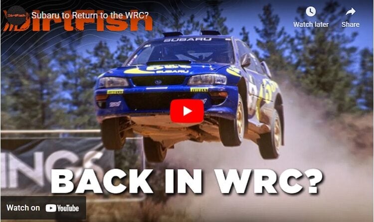 VIDEO: Kas rallisõprade unistus saabki teoks? Subaru on lähedal WRC-sse naasmisele!