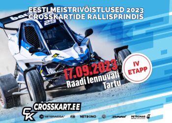 Crosskartide põnev võistlussari jätkub sellel pühapäeval Raadi lennuväljal!