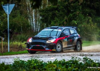 Ott Tänak ja Robert Virves Saaremaa rallil 2023 Foto: Marleen Maask