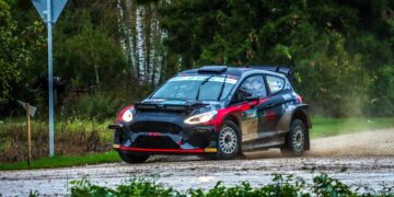 Ott Tänak ja Robert Virves Saaremaa rallil 2023 Foto: Marleen Maask