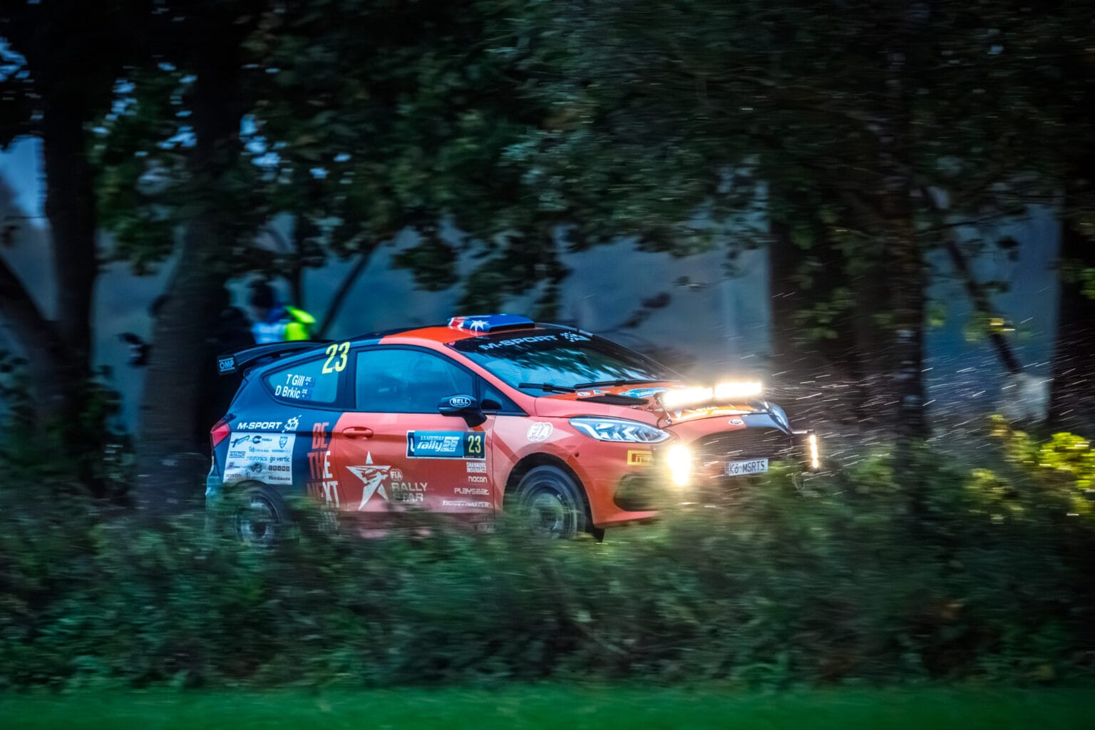 Taylor Gill / Daniel Brkic võitsid Saaremaal Taylor Gill / Daniel Brkic võitsid 2023 aastal Saaremaal FIA Rally Stari arvestuse. Foto: Pille Russi