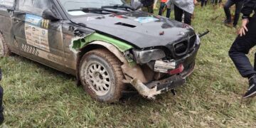 Timmo ja Marko Kroonmäe Saaremaa ralli 2023 Foto: Rando Suve