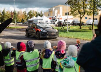 Ott Tänak Saaremaa ralli eelsel testil