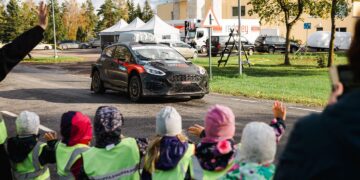 Ott Tänak Saaremaa ralli eelsel testil
