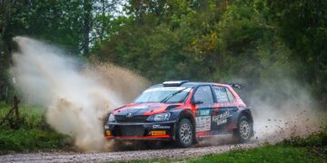 Kaspar Kasari - Rainis Raidma Saaremaa rallil 2023 Foto: Marleen Maask