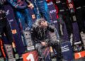 Ott Tänak ja Martin Järveoja Tšiili ralli poodiumil, Foto: M-Sport