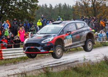 Saaremaa ralli 2023 võitjad Ott Tänak - Robert Virves, Foto: Pille Russi