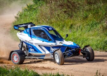 Martin Järveoja Crosskartide sprindisarjas 2023,. Foto: Pille Russi