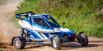 Martin Järveoja Crosskartide sprindisarjas 2023,. Foto: Pille Russi