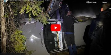 VIDEO ja PILDID: Eiko Kalme ja Kristjan Vidderi Saaremaa ralli Crash SS2