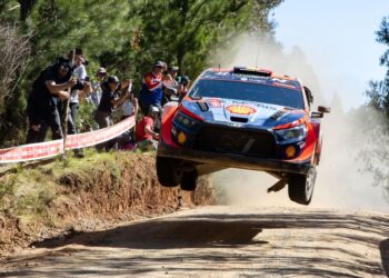 Thierry Neuville Tšiili MM-rallil 2023, Foto: Hyundai Motorsport