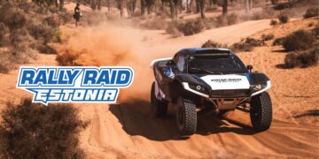 Rally du Maroc 2023 testipäev. Urvo Männama / Risto Lepik / Century Racing CR6