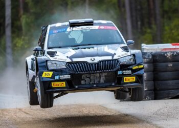 Karl Peder Nordstrand Foto: Rallijsprints Latvija