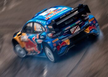 Ott tänak ja Martin Järveoja Jaapani rallil Foto: M-Sport