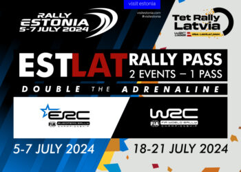 Topelt adrenaliini “ESTLAT” piletiga – Kaks rallit – üks ESTLAT rallipilet!