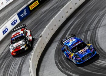 Ott Tänak ja Martin Järveoja Jaapani rallil Foto: M-Sport