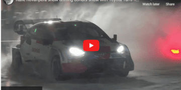 VIDEO: Kalle Rovanperä pakkus kodustele fännidele Rally1 masinaga vägevat showd!